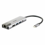 Hub USB C D-Link DUB-M520 Negru 60 W