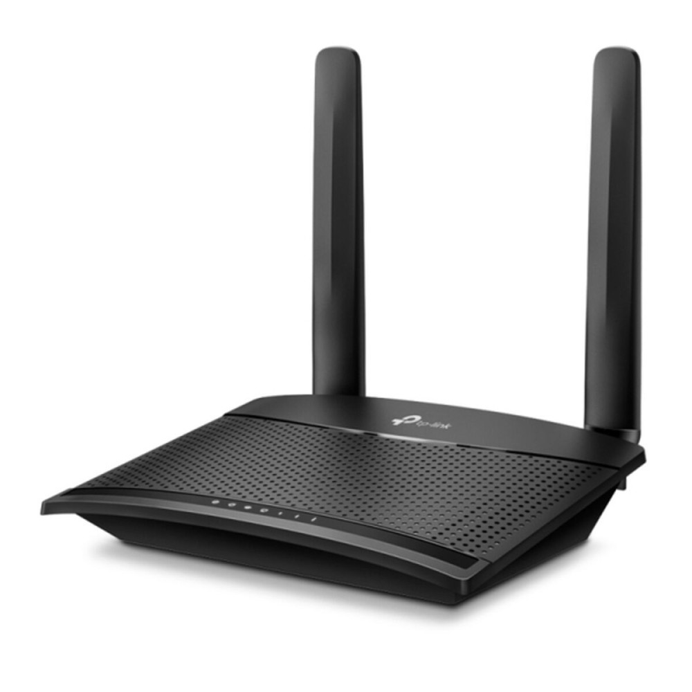 Router TP-Link TL-MR100 Negru Ethernet LAN 2 Wi-Fi 4G LTE 300 Mbps