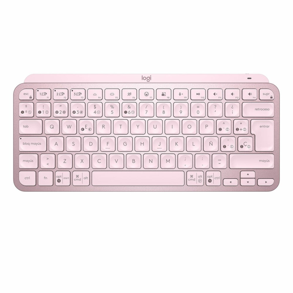 Tastatură Logitech 920-010813 Roz Spaniolă Qwerty Spaniolă QWERTY