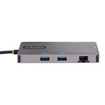 Hub USB Startech 120B-USBC-MULTIPORT Gri 15 W