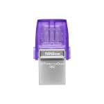 Pendrive Kingston DTDUO3CG3/128GB Negru Mov Oțel 128 GB Otros