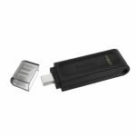 Memorie USB Kingston DT70/128GB usb c Negru 128 GB