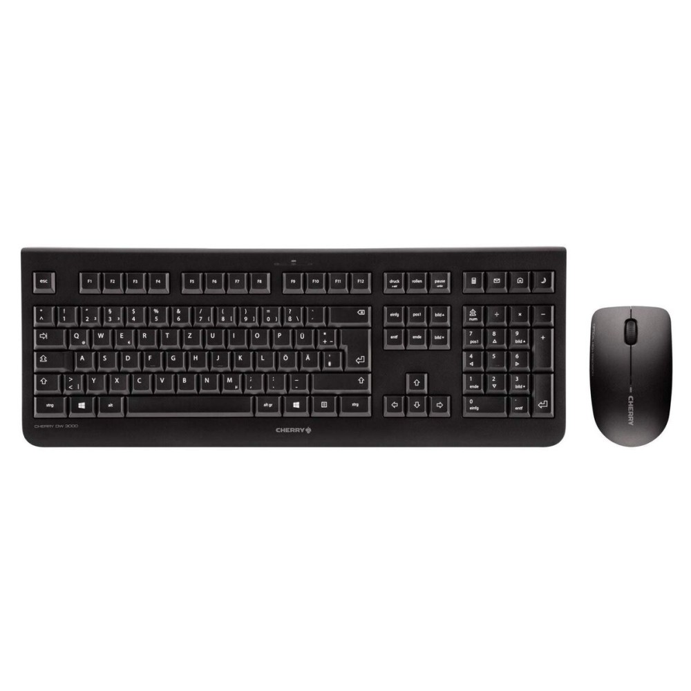 Tastatură Cherry JD-0710GB-2 Negru Qwerty Spaniolă QWERTY Qwertz Germană Qwerty UK