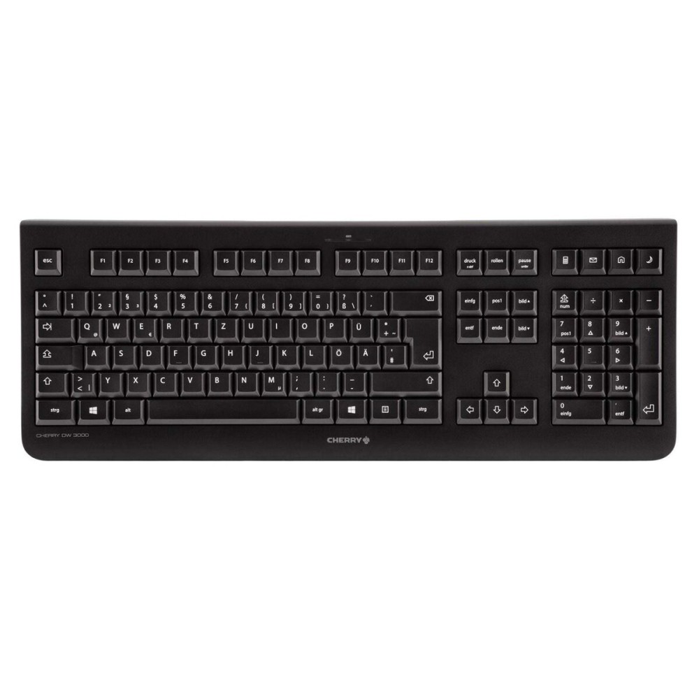 Tastatură Cherry JD-0710GB-2 Negru Qwerty Spaniolă QWERTY Qwertz Germană Qwerty UK