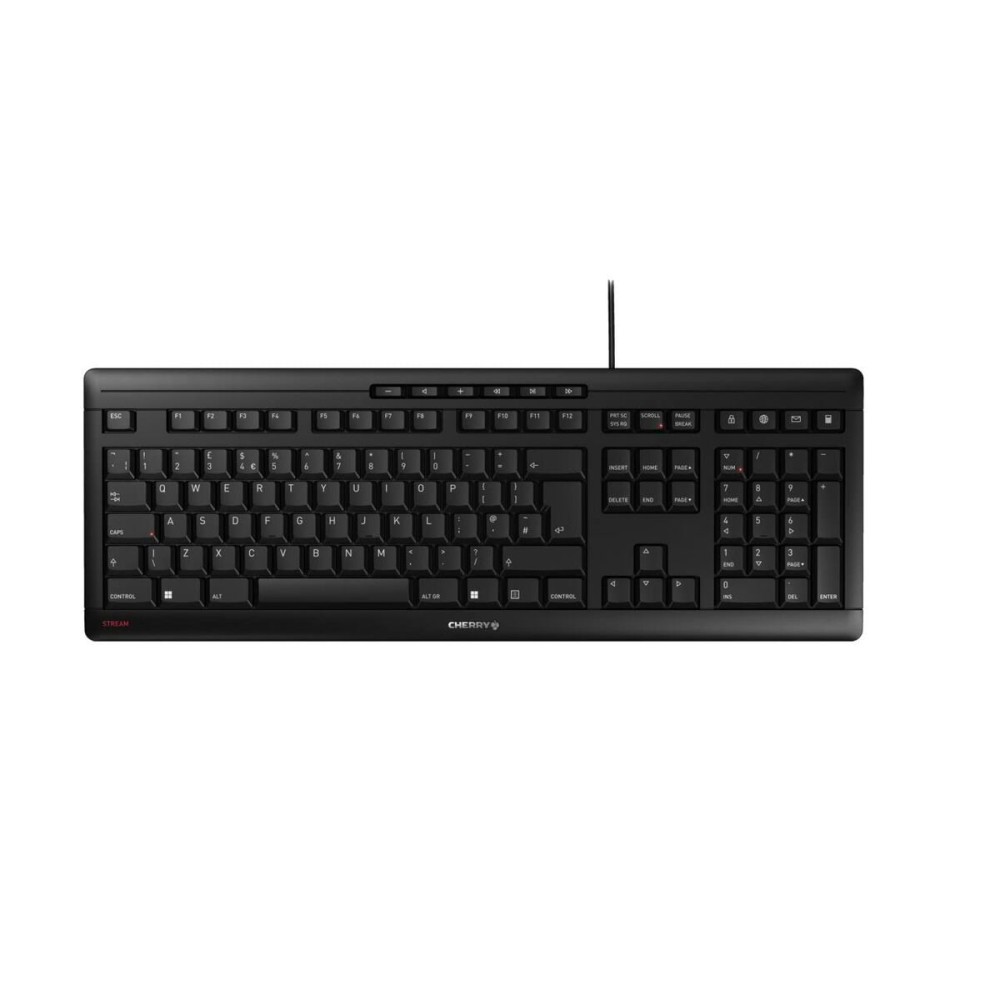 Tastatură Cherry JK-8500GB-2 Negru Qwerty Spaniolă QWERTY Qwerty UK