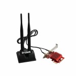 Router D-Link DWA-X582 Negru Wi-Fi Bluetooth 5.0 Wi-Fi 6 GHz PCI Express 3000 Mbps