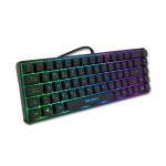 Tastatură CoolBox mini TM065 Negru Qwerty Spaniolă