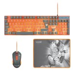 Tastatură și Mouse FR-TEC Dragon Ball Qwerty Spaniolă Portocaliu