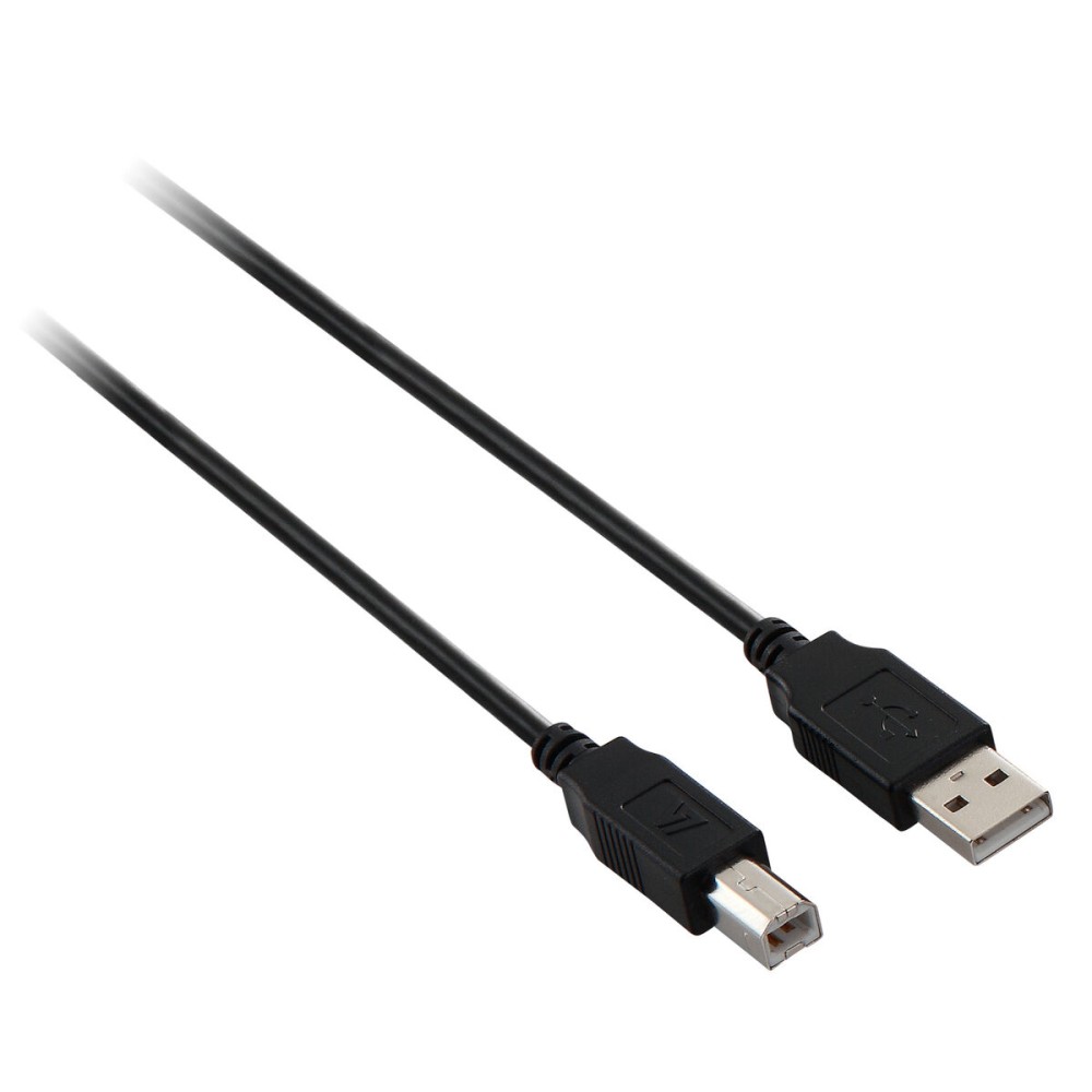 Cablu USB A la USB B V7 V7N2USB2AB-05M Negru 5 m