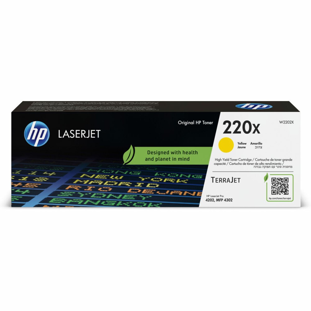 Toner Original HP W2202X Galben (1 Unități)