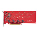 Placă PCI Startech QUAD-M2-PCIE-CARD-B