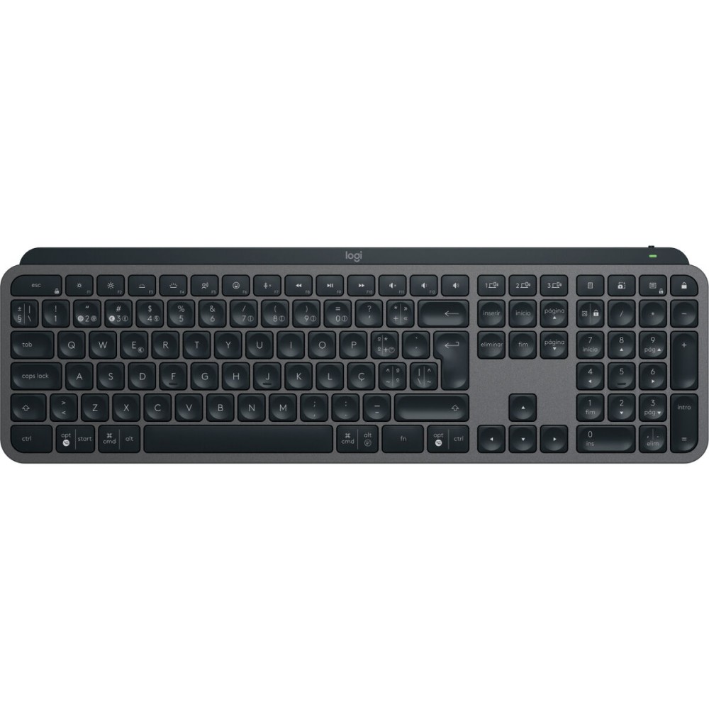 Tastatură Fără Fir Logitech 920-011579 Qwerty portugheză Grafit