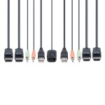 Switch KVM Startech C2-DD46-UA2-CBL-KVM 1,5 m