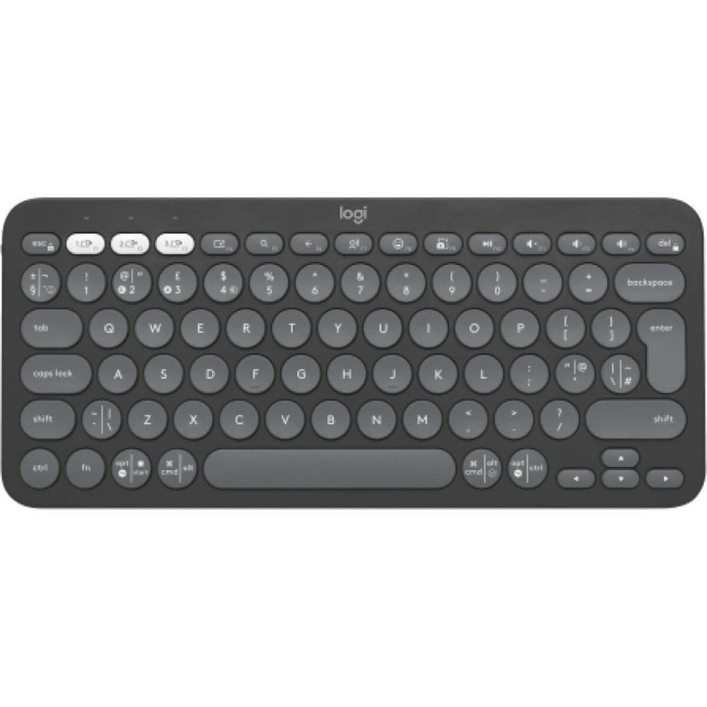 Tastatură Fără Fir Logitech 920-011843 Grafit Qwerty Spaniolă QWERTY