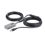 Hub USB Startech U01043-USB-EXTENDER Negru Argintiu