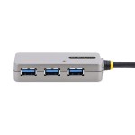 Hub USB Startech U01043-USB-EXTENDER Negru Argintiu