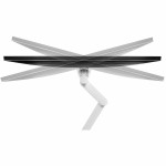 Suport de Masă pentru Ecran Neomounts DS60-425WH2 Alb 27"