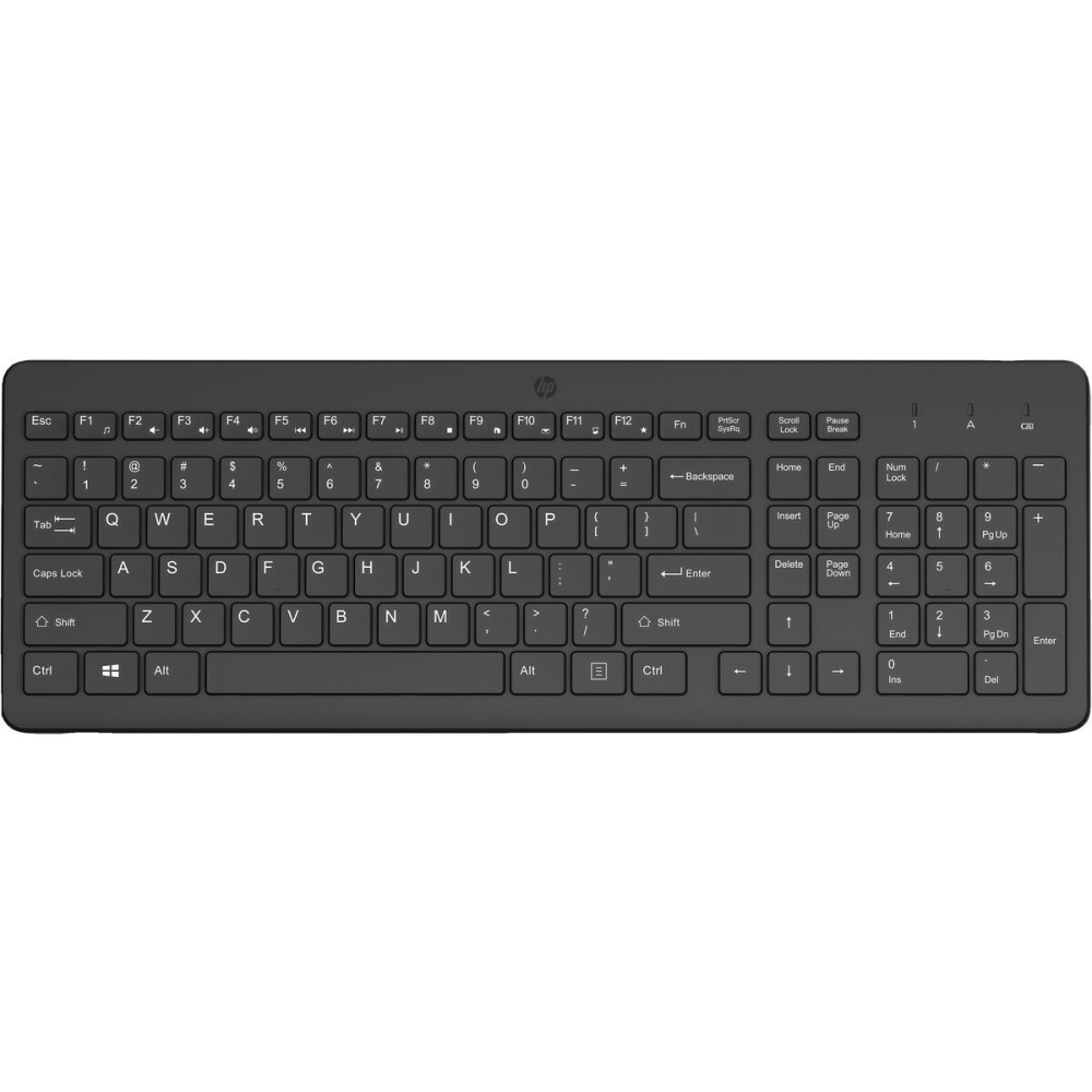 Tastatură Fără Fir HP 225 Negru Qwerty Spaniolă QWERTY