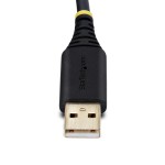 Cablu USB Startech 1P3FFCB-USB-SERIAL Negru 1 m
