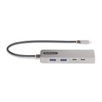 Hub USB-C Startech 10G2A1C25EPD-USB-HUB Gri