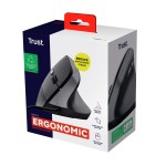 Mouse Ergonomic Optic Trust 25144 Negru 2400 dpi