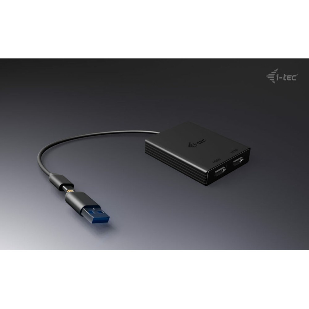 Cablu USB i-Tec CADUAL4KDP Negru