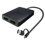 Cablu USB i-Tec CADUAL4KDP Negru