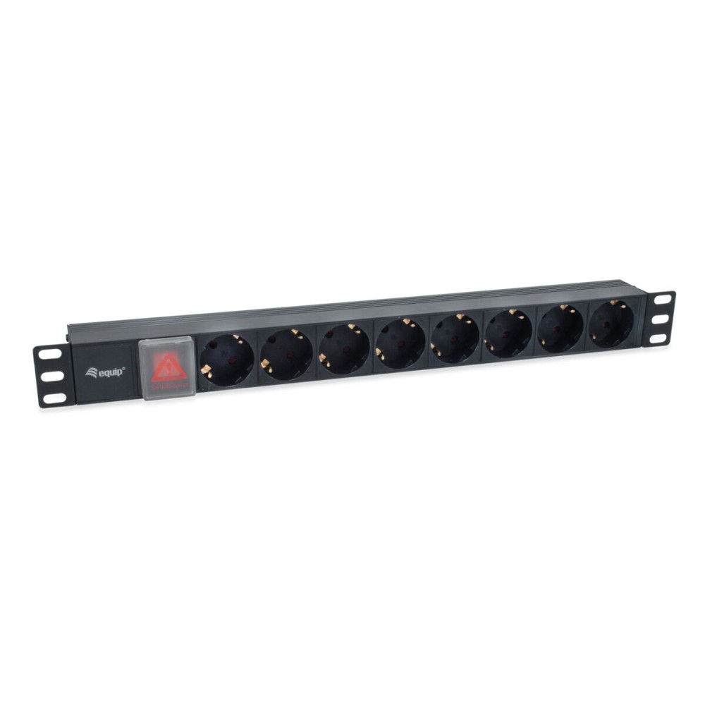 Placă de Circuit 8 Puncte de Conectare Schuko Riello REGLETA-RACK (1,8 m)