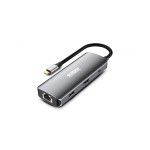 Hub USB-C Urban Factory MHC55UF Gri