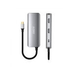 Hub USB-C Urban Factory MHC55UF Gri