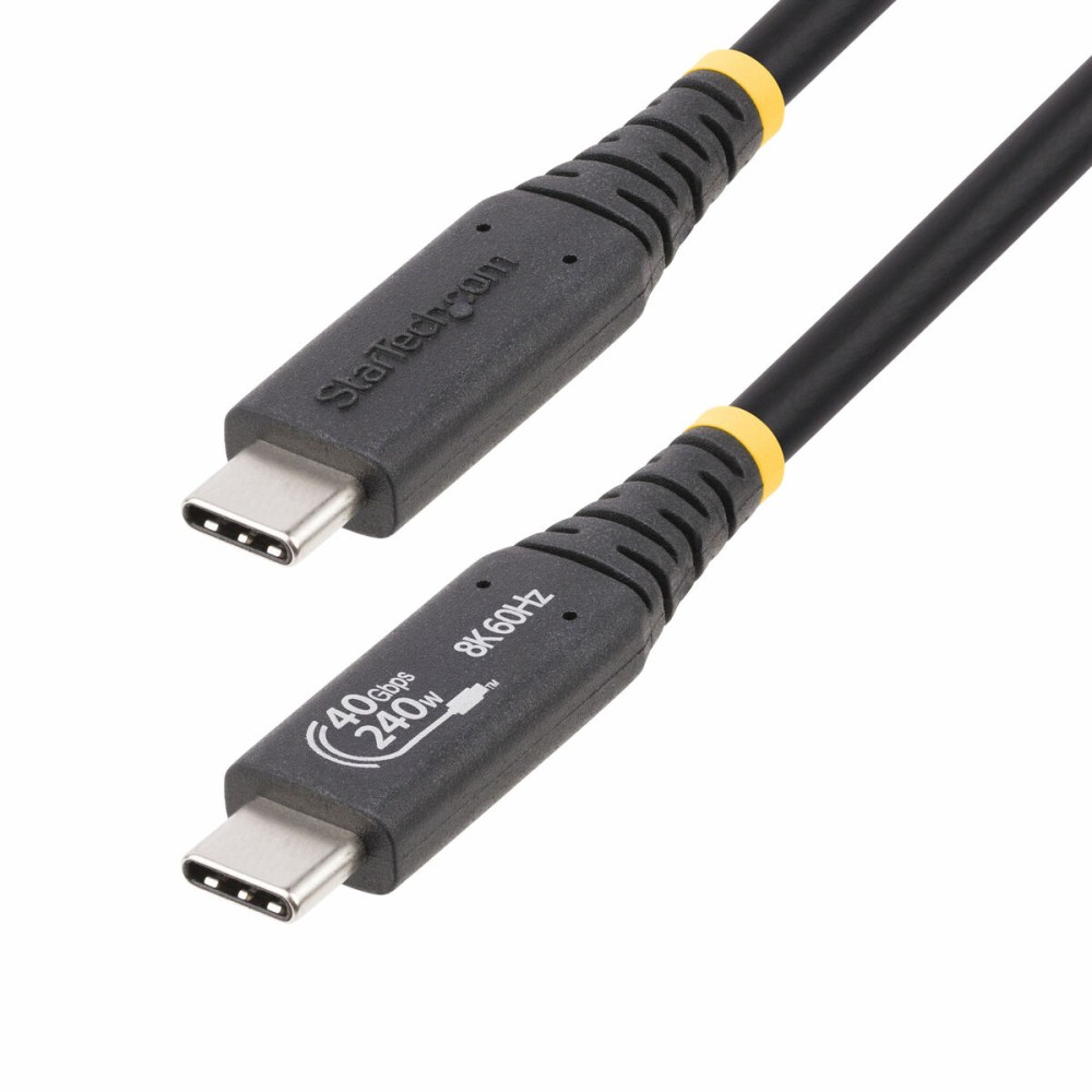 Cablu USB Startech 50C-40G-USB4-CABLE Negru
