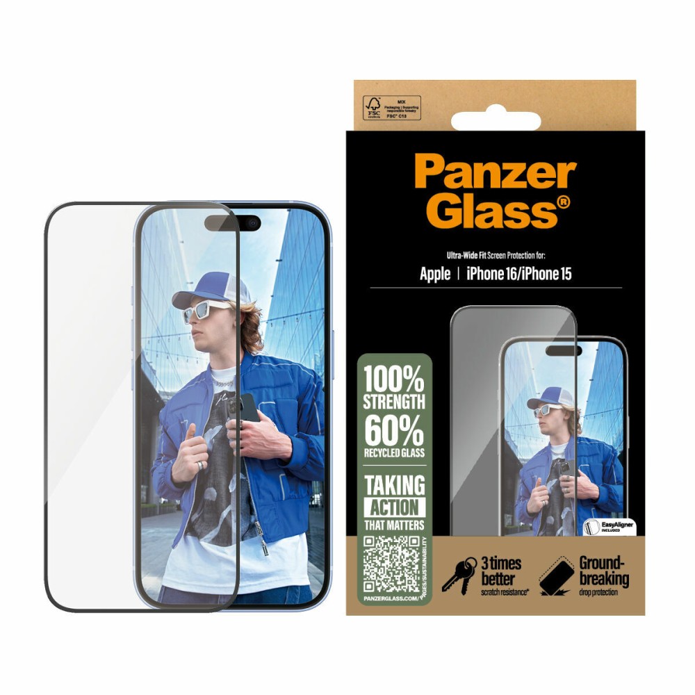 Membrană de Protecție pentru Ecran Panzer Glass 2861 Apple