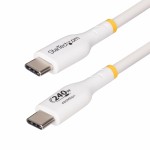 Cablu USB Startech USB2EPR2MW Alb 2 m