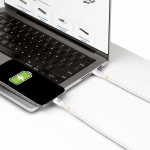 Cablu USB Startech USB2EPR1MW Alb 1 m