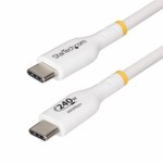 Cablu USB Startech USB2EPR1MW Alb 1 m