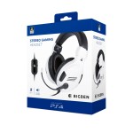 Căști cu Microfon Gaming Big Ben Interactive PS4OFHEADSETV3WHITE Alb Negru/Alb