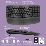 Tastatură Logitech 920-012296 Grafit Spaniolă QWERTY