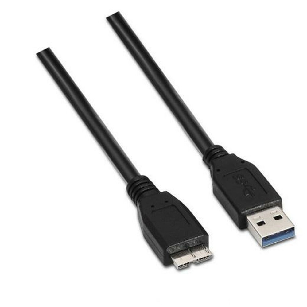 Cablu USB Aisens A105-0043 Negru 1 m