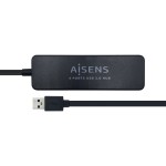Hub USB Aisens A106-0399 Negru 3600 W