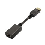 Adaptor DisplayPort la HDMI Aisens A125-0134 Negru 15 cm