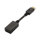 Adaptor DisplayPort la HDMI Aisens A125-0134 Negru 15 cm