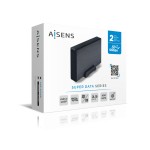 Cutie Externă Aisens ASE-3530B Negru 3,5"