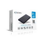 Cutie Externă Aisens ASE-2530B Negru 2,5" USB 3.1