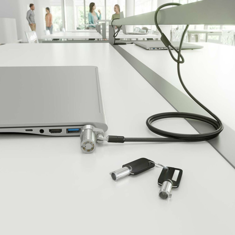 Cablu de Securitate Aisens ASLK-D45K06-BK Negru 1,5 m