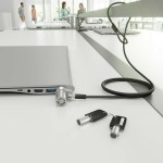 Cablu de Securitate Aisens ASLK-D45K06-BK Negru 1,5 m