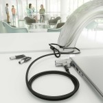 Cablu de Securitate Aisens ASLK-D45K06-BK Negru 1,5 m