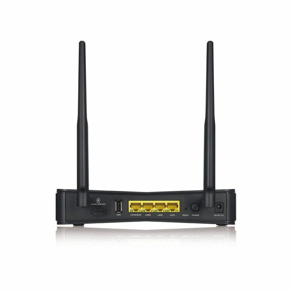 Router ZyXEL LTE-3301PLUS-EU0102F Negru USB 2.0 Ethernet LAN Wi-Fi