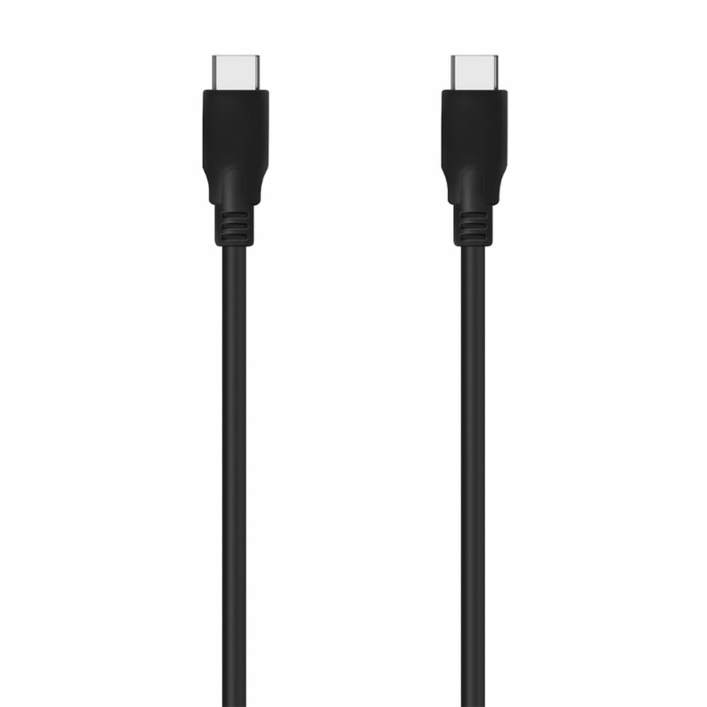 Cablu USB-C Aisens A107-0704 Negru 2 m