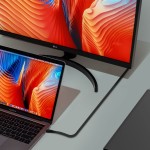 Cablu USB-C Aisens A107-0704 Negru 2 m