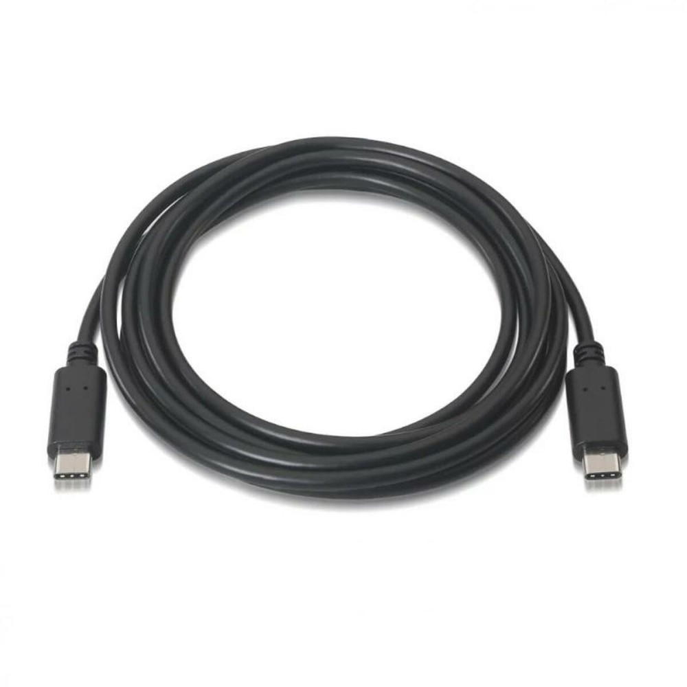 Cablu de Date/Încărcare cu USB Aisens A107-0058 Negru 3 m